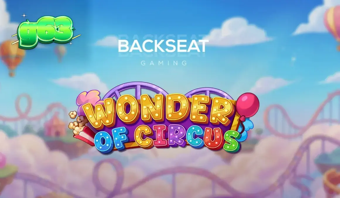 Makulay na neon circus theme ng Wonder of Circus slot